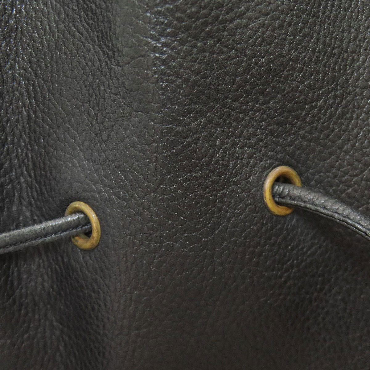 YVES SAINT LAURENT Braid Shoulder Bag Leather Ladies [Used]
