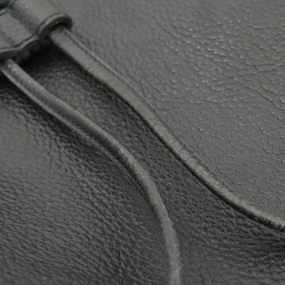 YVES SAINT LAURENT Braid Shoulder Bag Leather Ladies [Used]