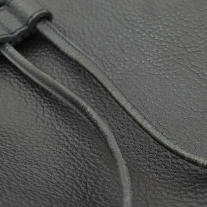 YVES SAINT LAURENT Braid Shoulder Bag Leather Ladies [Used]