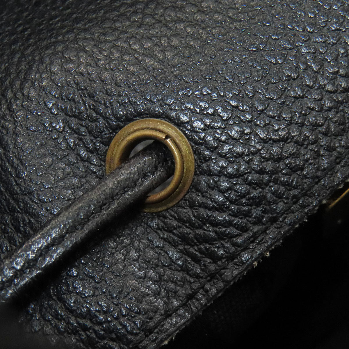 YVES SAINT LAURENT Braid Shoulder Bag Leather Ladies [Used]
