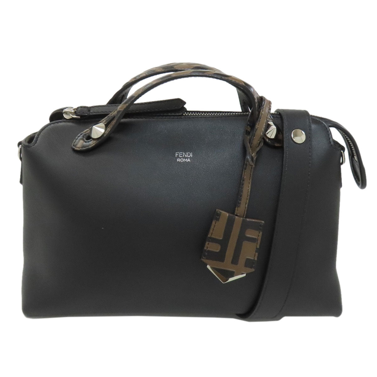 FENDI BY THE WAY Medium 2WAY Handbag Calf Ladies [Used]