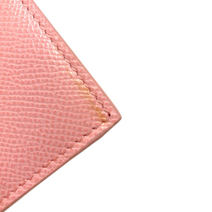 Salvatore Ferragamo GanciniHardware Bifold Wallet with Coin Pocket Leather Ladies [Used]