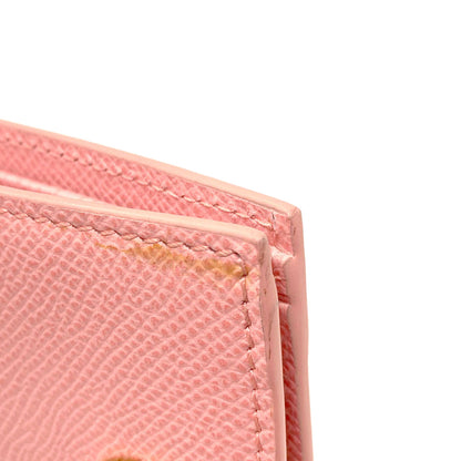 Salvatore Ferragamo GanciniHardware Bifold Wallet with Coin Pocket Leather Ladies [Used]