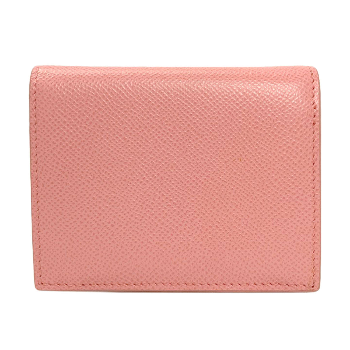 Salvatore Ferragamo GanciniHardware Bifold Wallet with Coin Pocket Leather Ladies [Used]