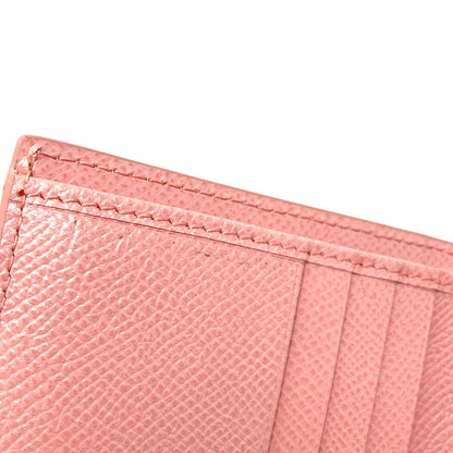 Salvatore Ferragamo GanciniHardware Bifold Wallet with Coin Pocket Leather Ladies [Used]
