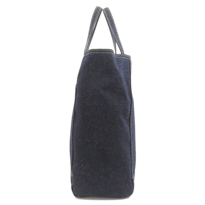 Jimmy Choo logo Tote Bag Denim Ladies [Used]