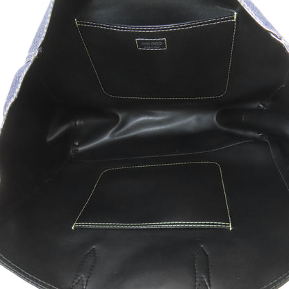 Jimmy Choo logo Tote Bag Denim Ladies [Used]