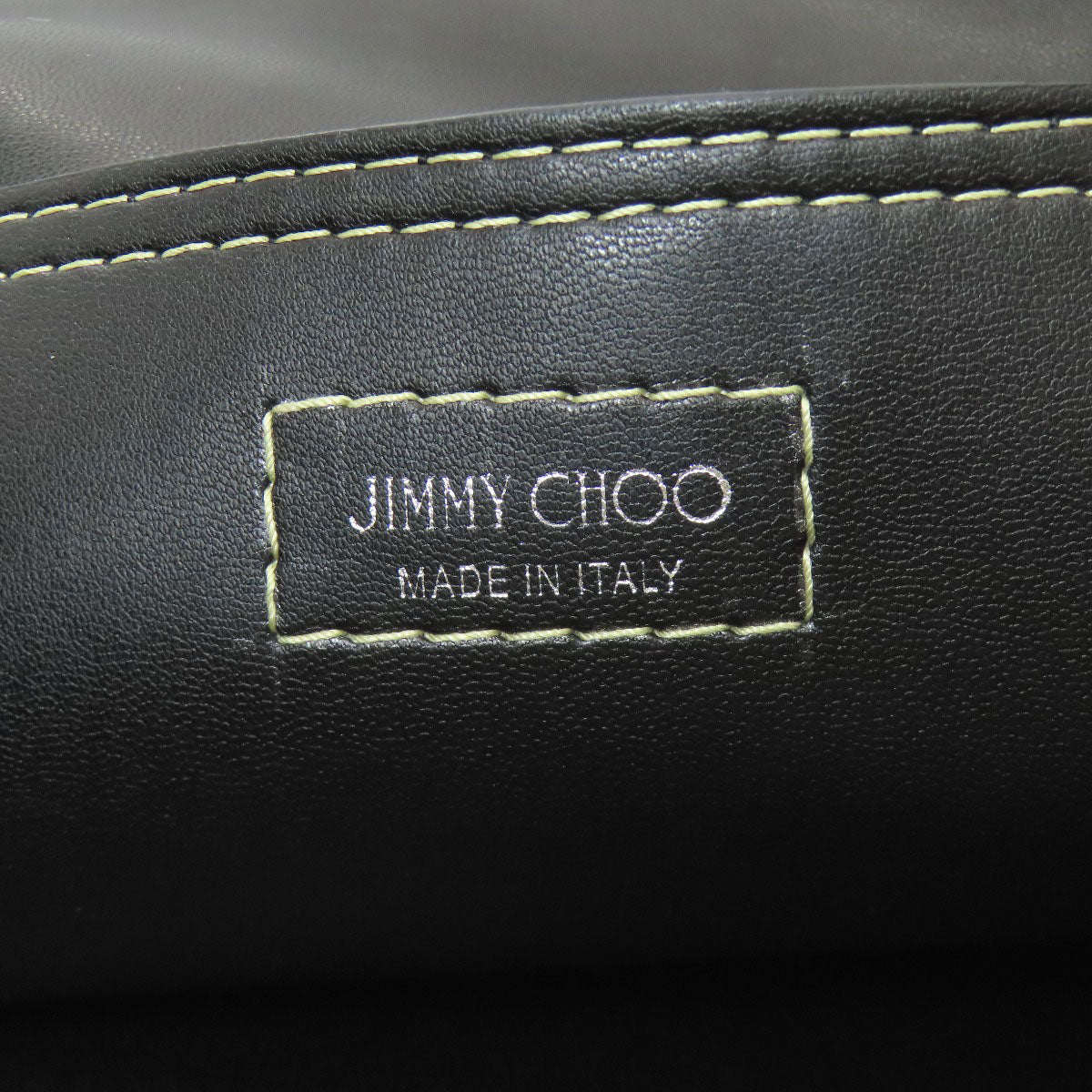 Jimmy Choo logo Tote Bag Denim Ladies [Used]