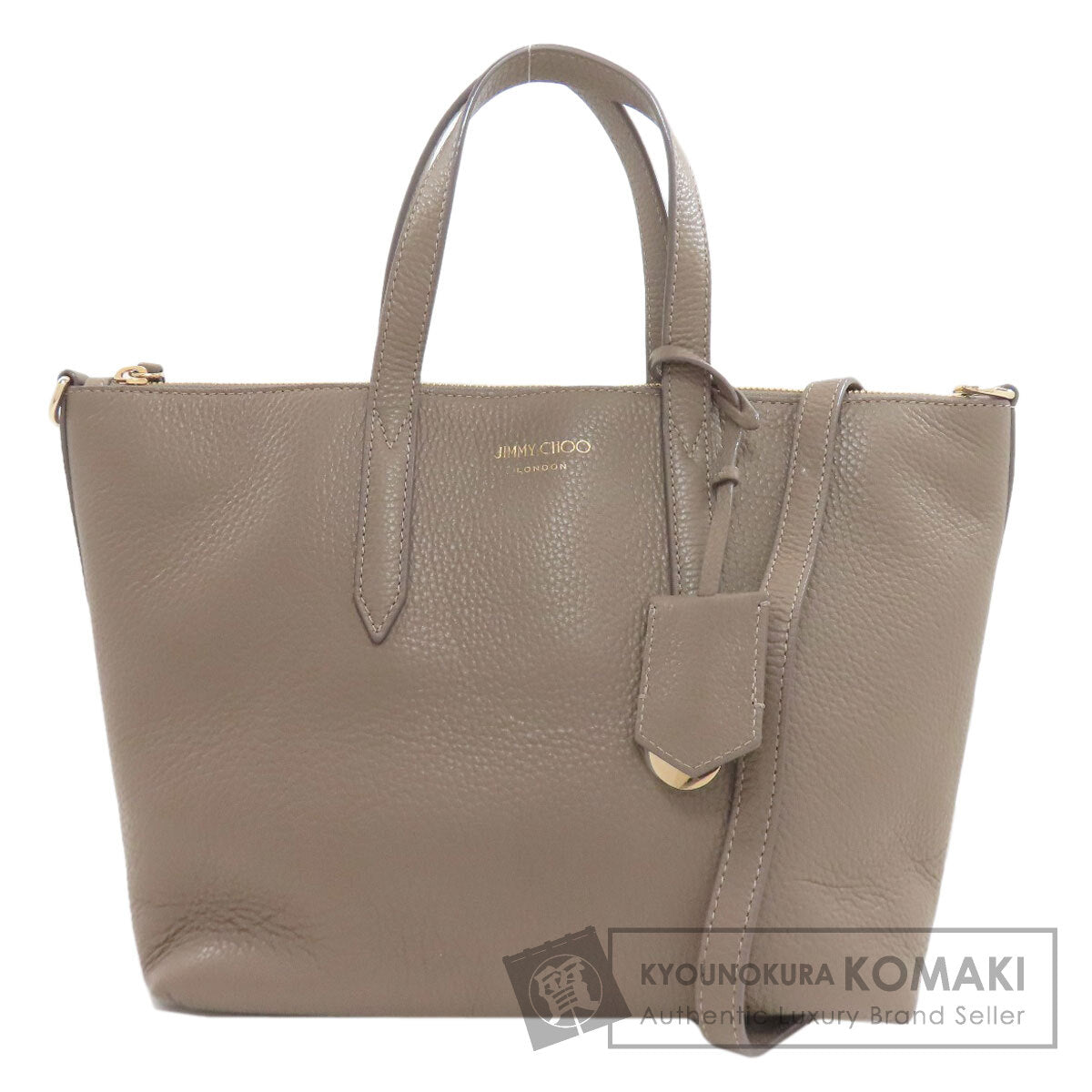 Jimmy Choo 2WAY Handbag Leather Ladies [Used]