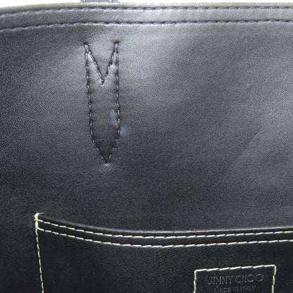 Jimmy Choo logo Tote Bag Denim Ladies [Used]