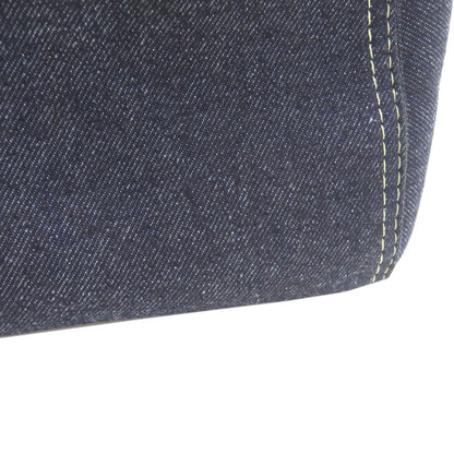Jimmy Choo logo Tote Bag Denim Ladies [Used]