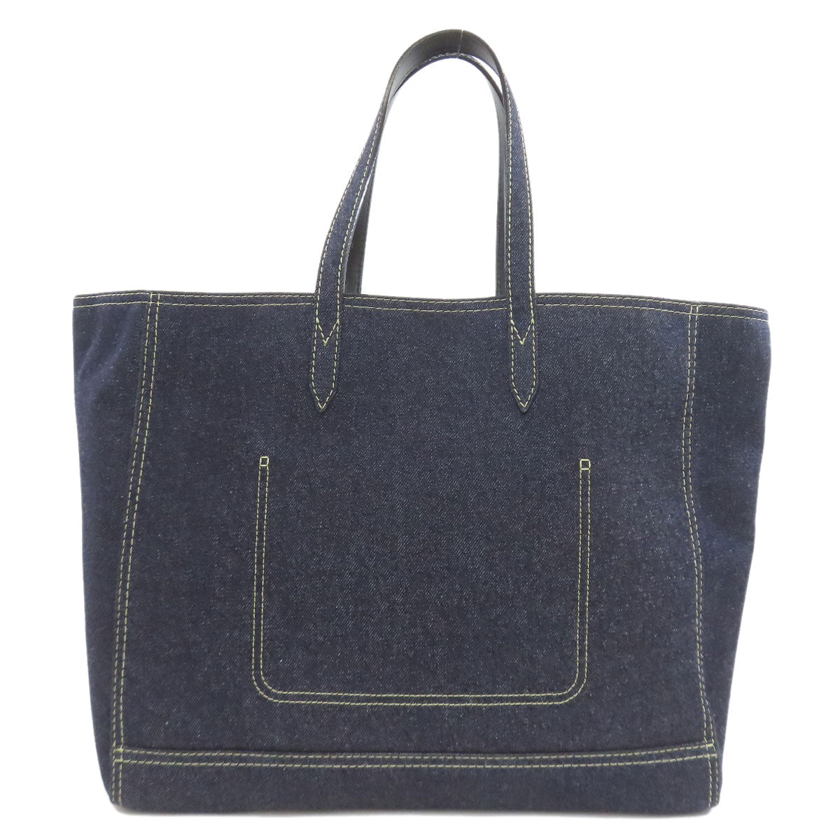 Jimmy Choo logo Tote Bag Denim Ladies [Used]