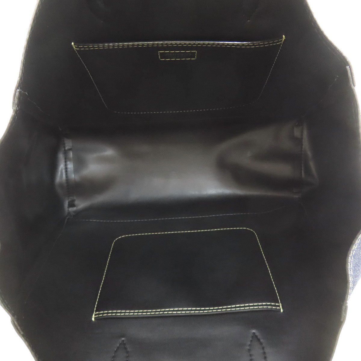 Jimmy Choo logo Tote Bag Denim Ladies [Used]