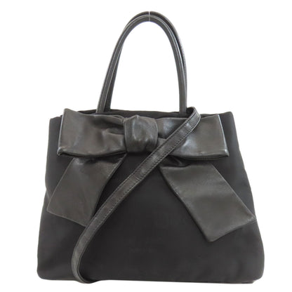PRADA Ribbon 2WAY Handbag Nylon Ladies [Used]