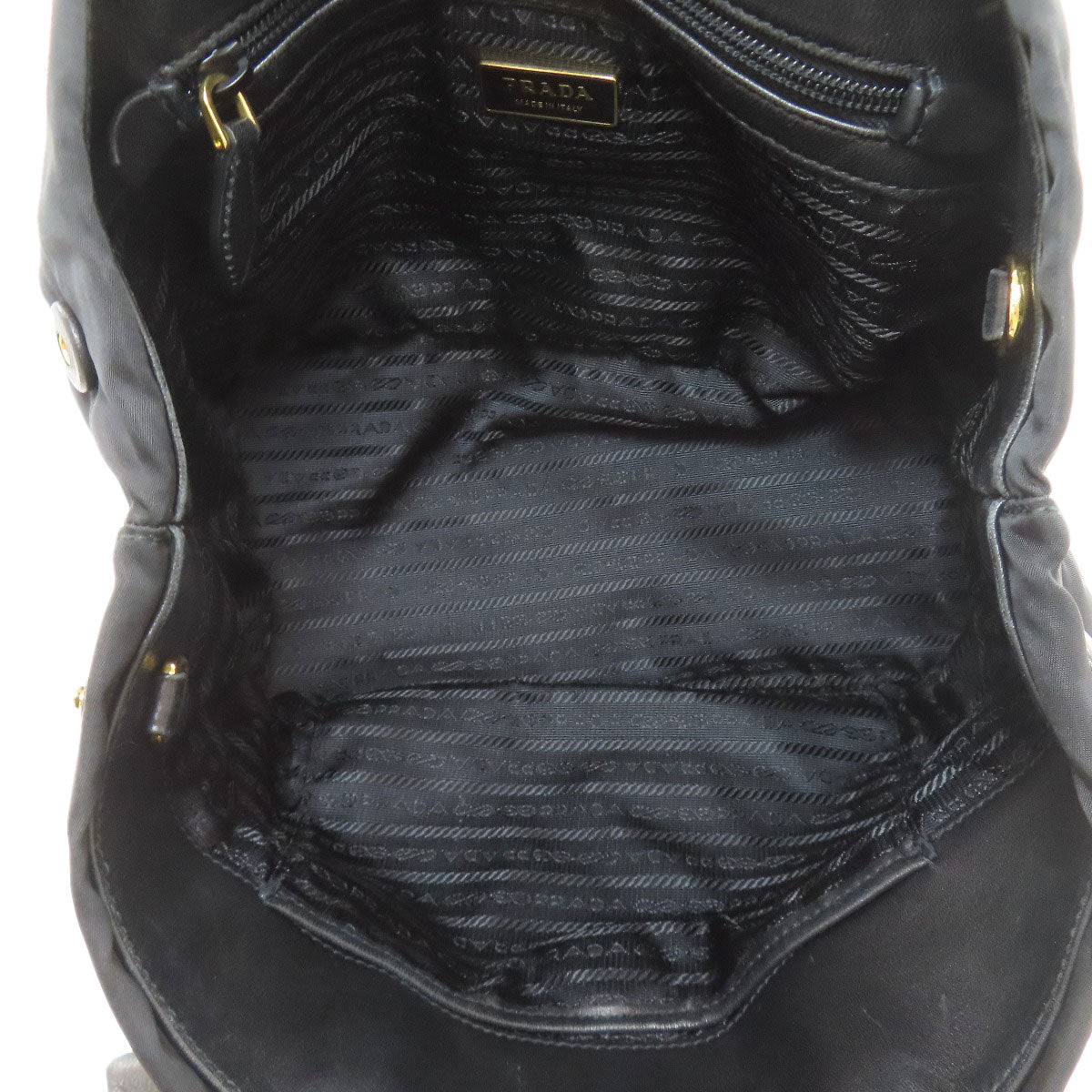 PRADA Ribbon 2WAY Handbag Nylon Ladies [Used]