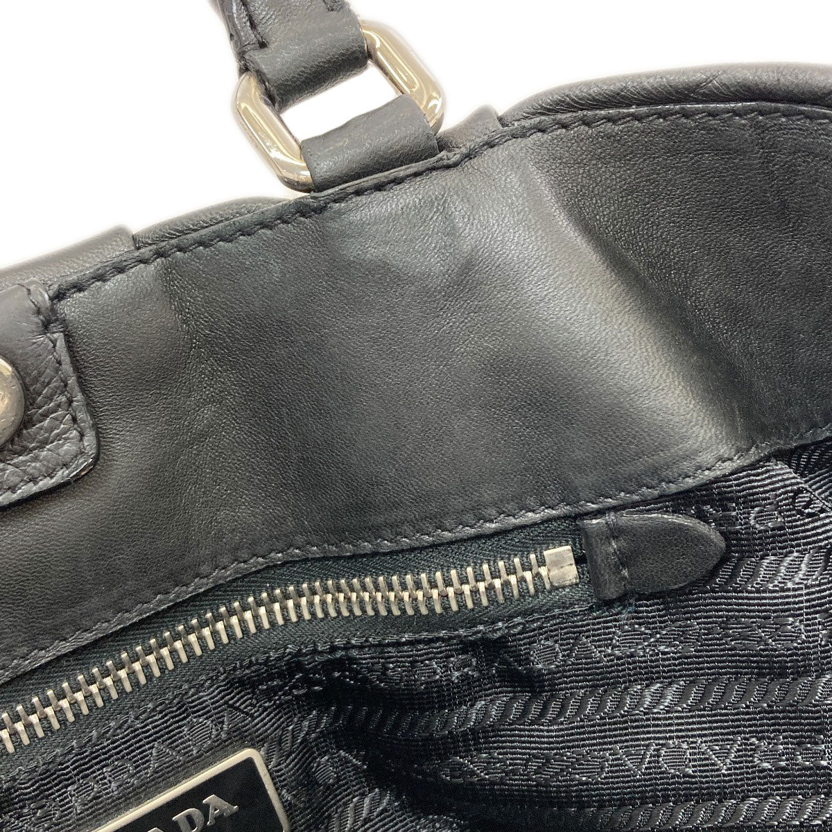 PRADA 2WAY Handbag Leather Ladies [Used]