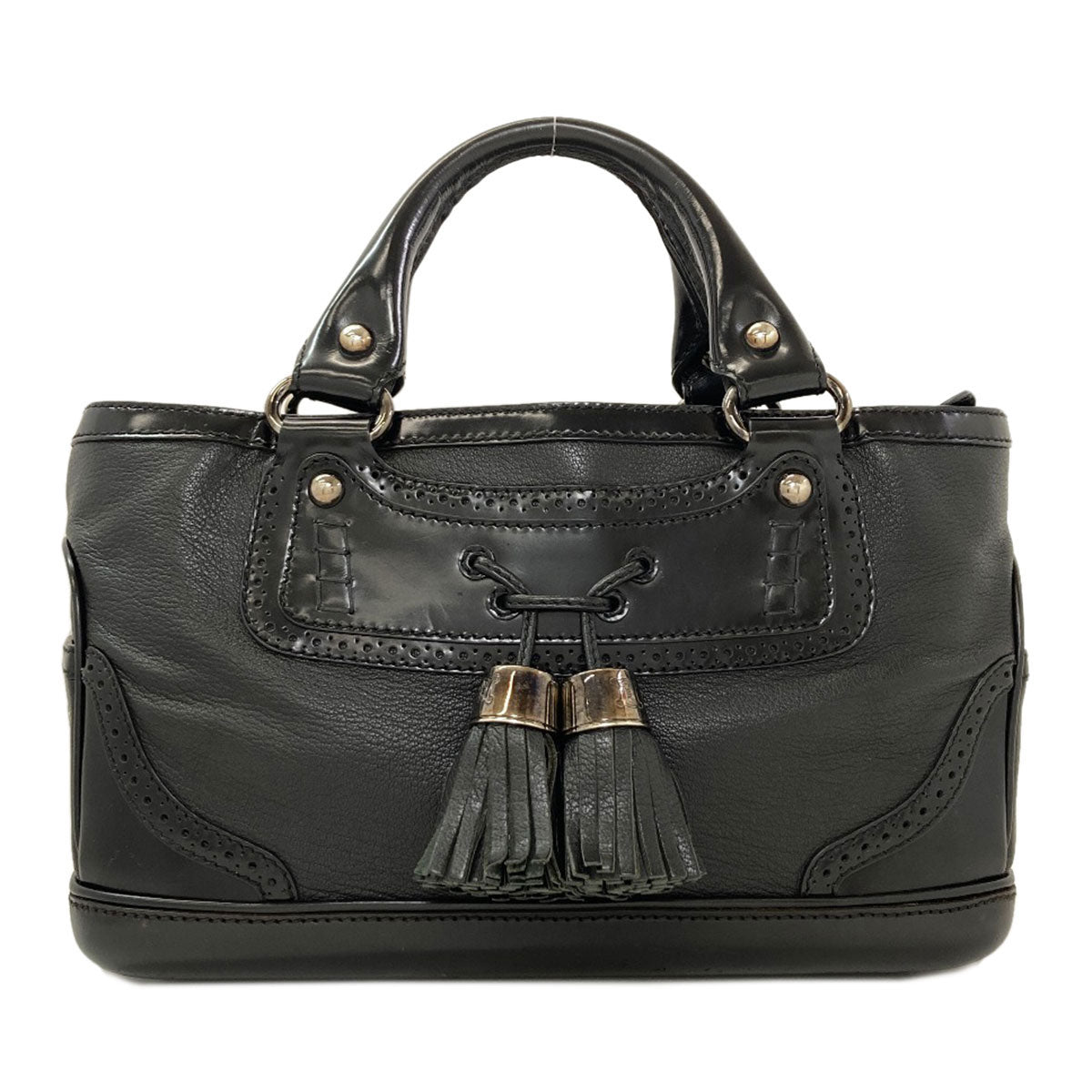 CELINE Boogie bag Handbag Leather Ladies [Used]