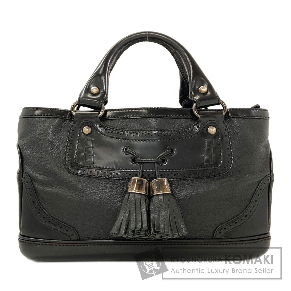 CELINE Boogie bag Handbag Leather Ladies [Used]