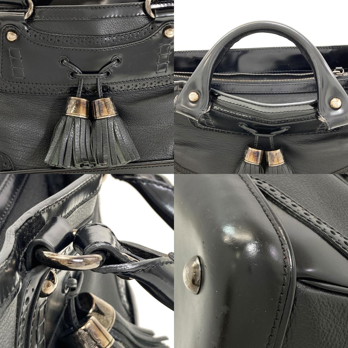 CELINE Boogie bag Handbag Leather Ladies [Used]