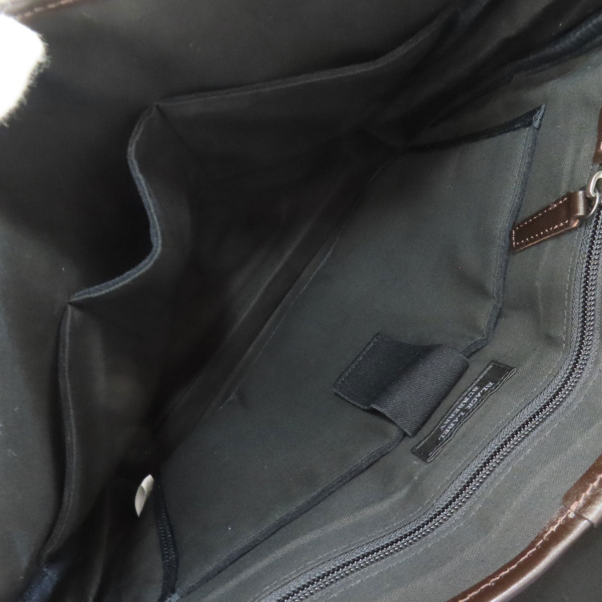 BURBERRY Black label Shoulder Bag Nylon canvas LeatherLadies [Used]
