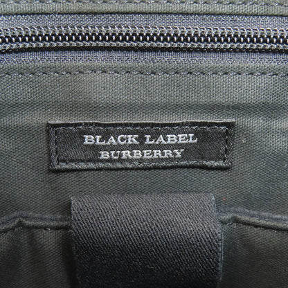 BURBERRY Black label Shoulder Bag Nylon canvas LeatherLadies [Used]