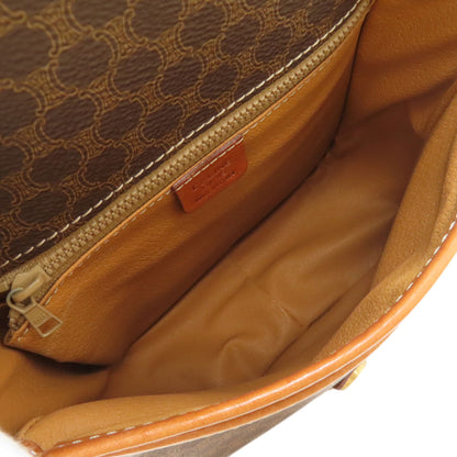 CELINE Macadam Shoulder Bag Leather Ladies [Used]