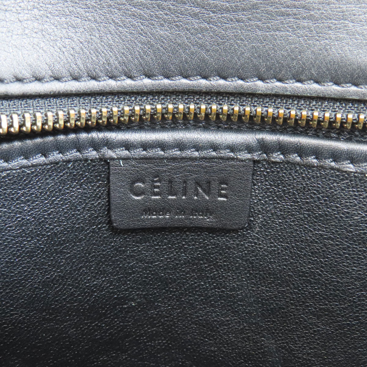 CELINE Luggage nano 2 WAY Handbag Calf Ladies [Used]