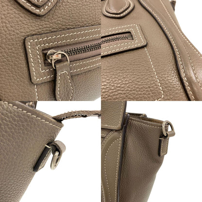 CELINE Luggage nano 2 WAY Handbag Calf Ladies [Used]