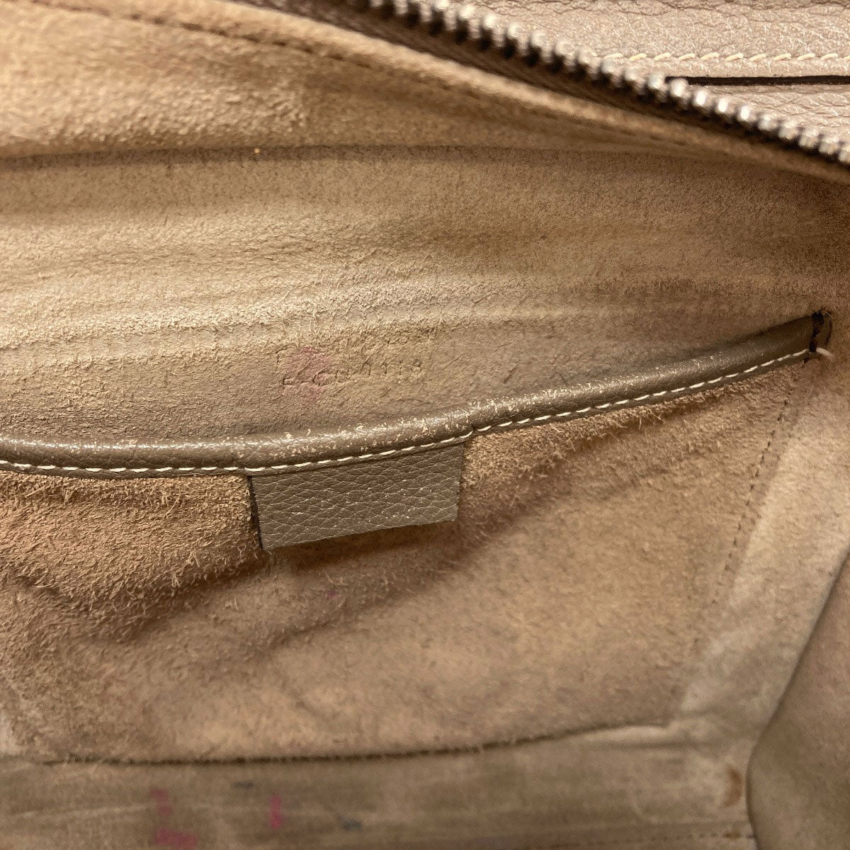 CELINE Luggage nano 2 WAY Handbag Calf Ladies [Used]