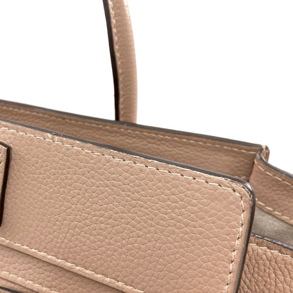 CELINE Luggage micro Tote Bag Calf Ladies [Used]