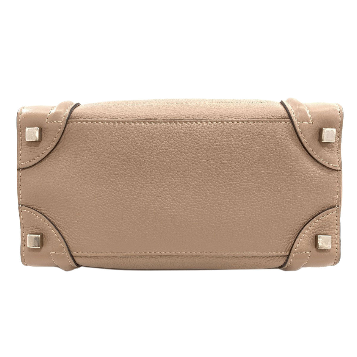 CELINE Luggage micro Tote Bag Calf Ladies [Used]