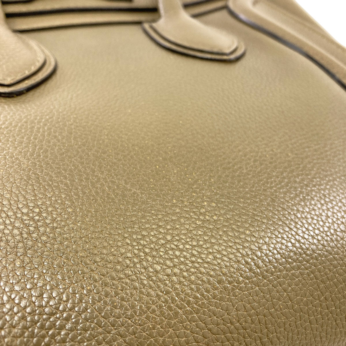CELINE Luggage micro Handbag Calf Ladies [Used]