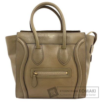 CELINE Luggage micro Handbag Calf Ladies [Used]