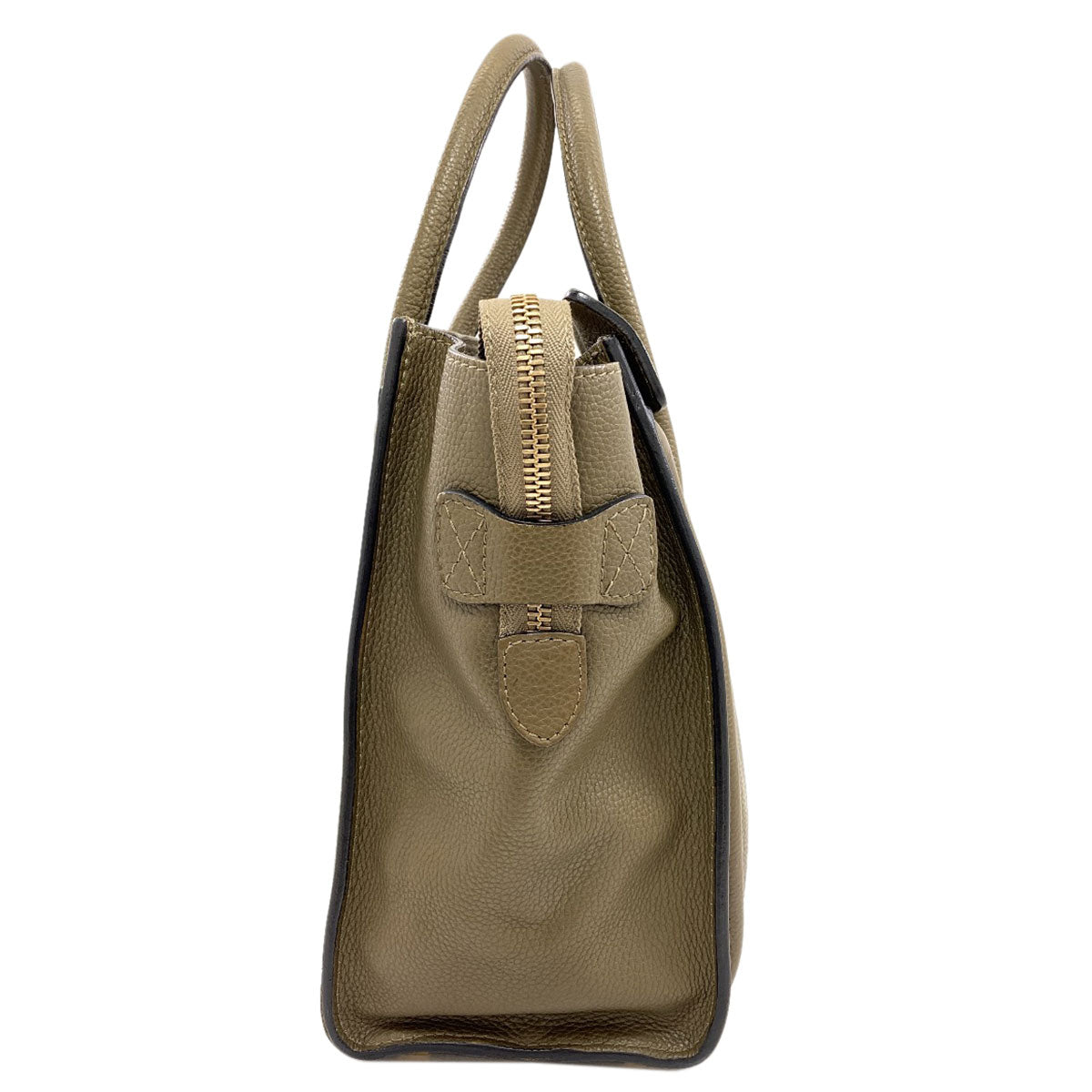 CELINE Luggage micro Handbag Calf Ladies [Used]
