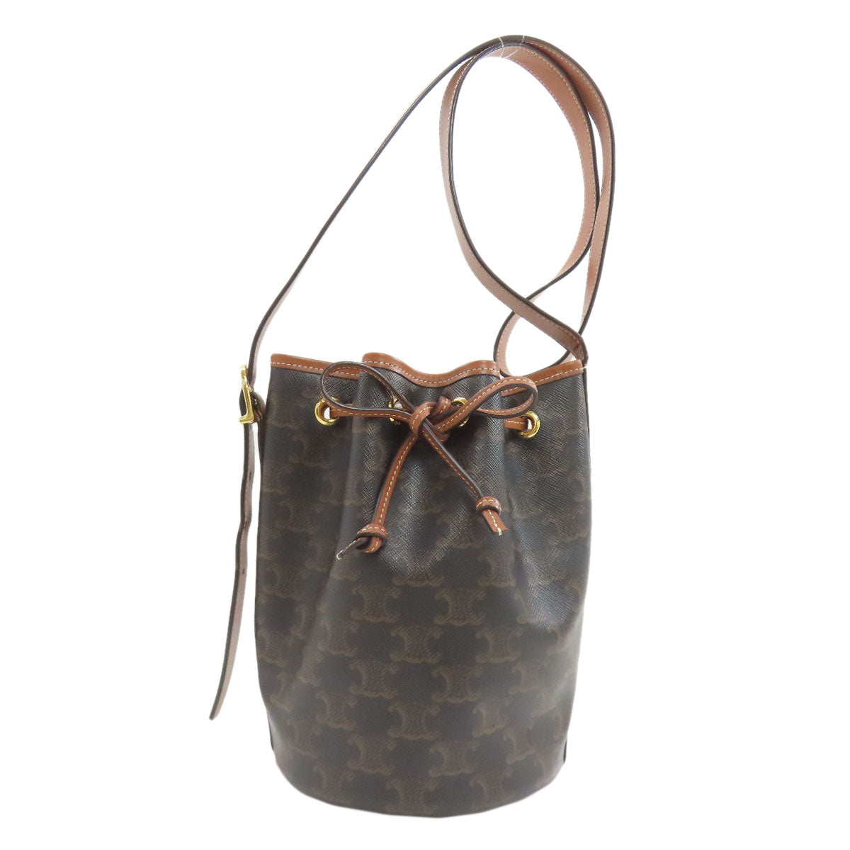 CELINE Triomphe Shoulder Bag PVC Ladies [Used]