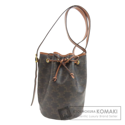 CELINE Triomphe Shoulder Bag PVC Ladies [Used]
