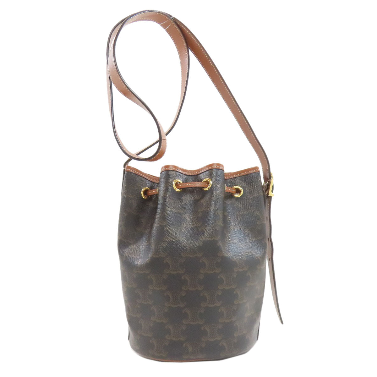 CELINE Triomphe Shoulder Bag PVC Ladies [Used]