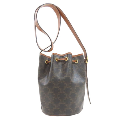 CELINE Triomphe Shoulder Bag PVC Ladies [Used]