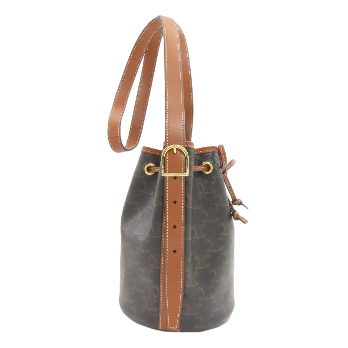 CELINE Triomphe Shoulder Bag PVC Ladies [Used]