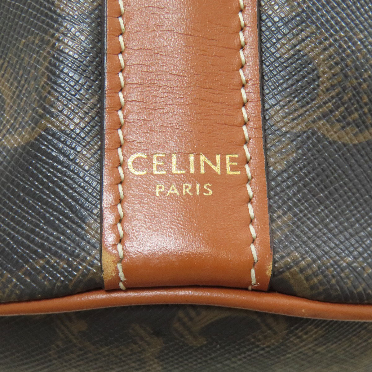 CELINE Triomphe Shoulder Bag PVC Ladies [Used]