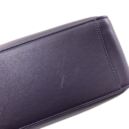 Salvatore Ferragamo logo Shoulder Bag Leather Ladies [Used]