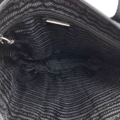 PRADA Logo Hardware Handbag Nylon LeatherLadies [Used]