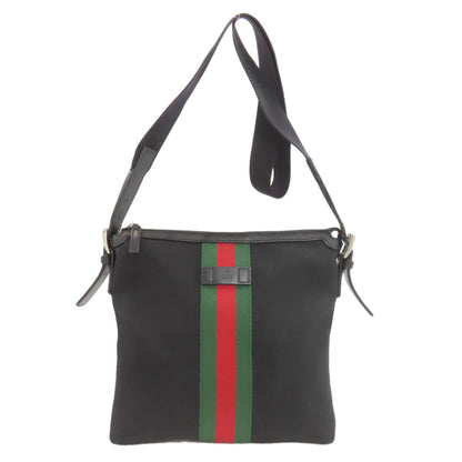 GUCCI 387111 Sherry line Shoulder Bag Canvas Ladies [Used]