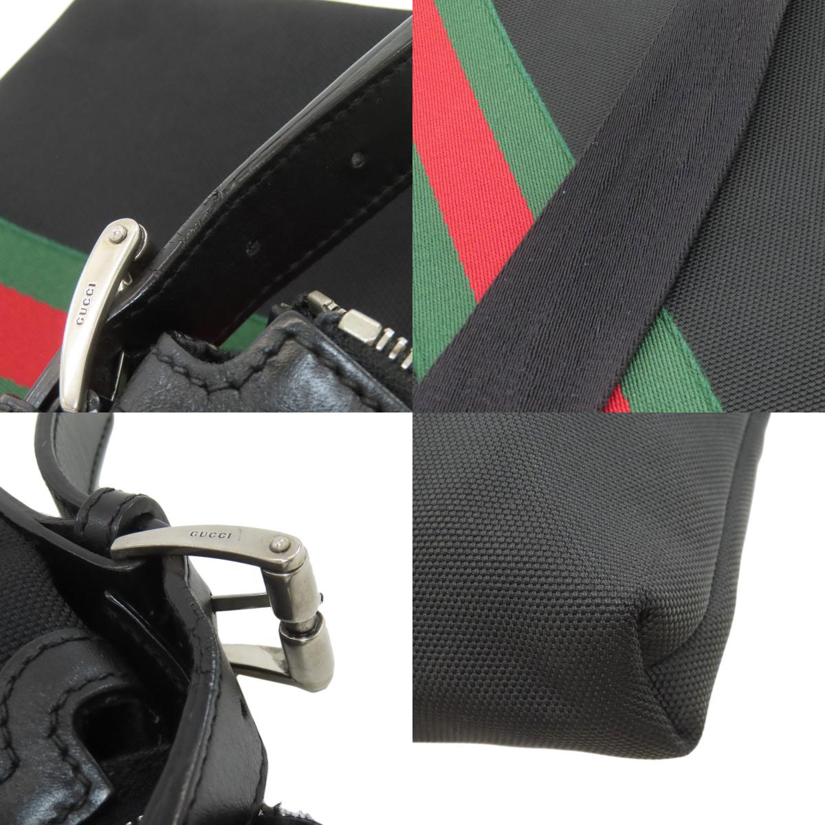 GUCCI 387111 Sherry line Shoulder Bag Canvas Ladies [Used]
