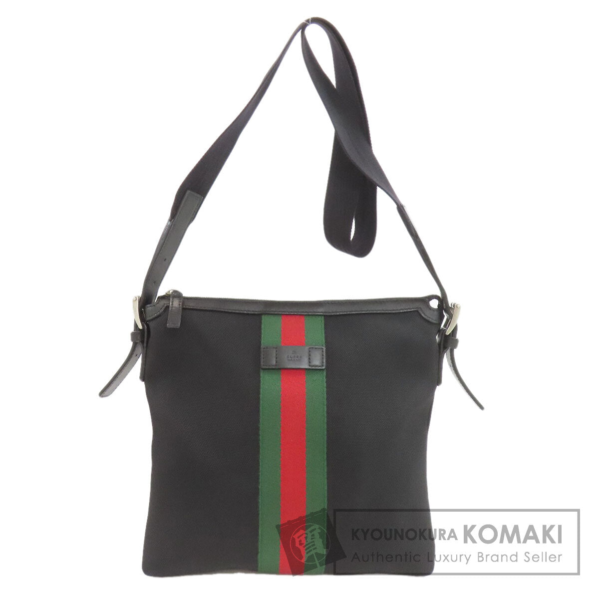 GUCCI 387111 Sherry line Shoulder Bag Canvas Ladies [Used]