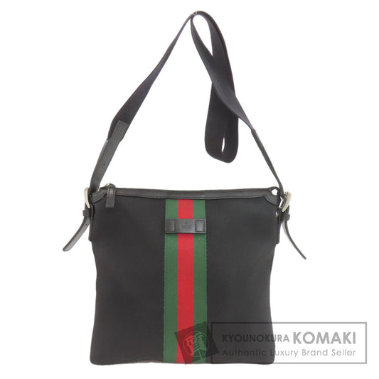 GUCCI 387111 Sherry line Shoulder Bag Canvas Ladies [Used]