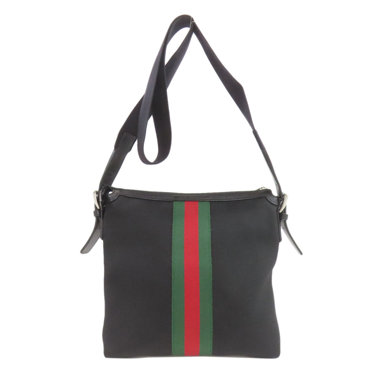 GUCCI 387111 Sherry line Shoulder Bag Canvas Ladies [Used]