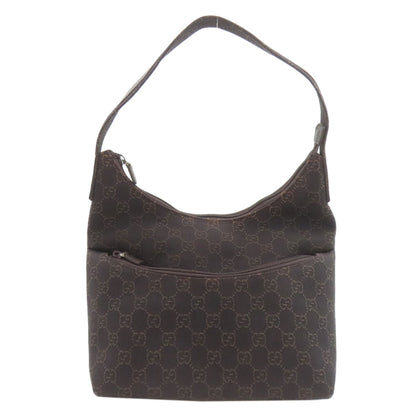 GUCCI 105649 Outlet GG Shoulder Bag Canvas Ladies [Used]