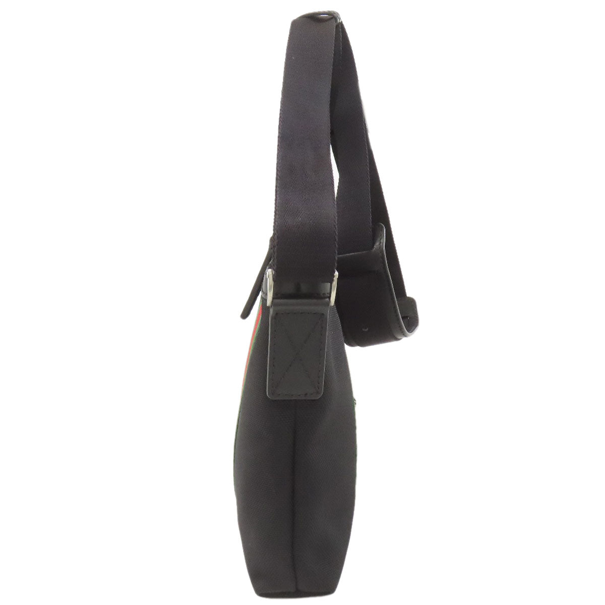 GUCCI 631195 Outlet Long Shoulder Sherry Line Shoulder Bag Canvas LeatherLadies [Used]