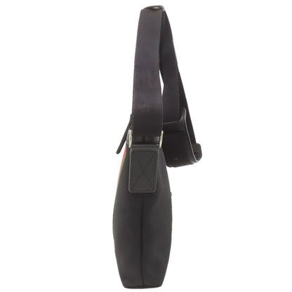 GUCCI 631195 Outlet Long Shoulder Sherry Line Shoulder Bag Canvas LeatherLadies [Used]